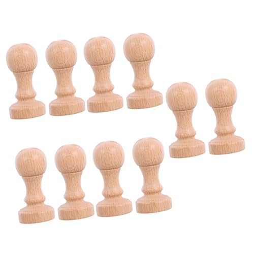 Lurrose 10 Stück Holzsiegel Sicherheitsstempel Holzschnitzwerkzeuge Sicherer Stempel Vintage Retro Holzschnitzerei Zubehör Holzstempel Siegel Stempelzubehör Für Die von Lurrose