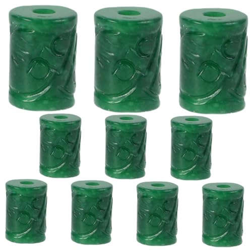 Lurrose 10 Stück Jade Accessoires Spärliche Perlen Natürliche Perlen Zur Schmuckherstellung Schmuckdekor Perlen Asiatische Perlen Jade Imitat Glasperlen Lose Jadeit Perlen Lurrose 10 Stück Jade Accessoires Spärliche Perlen Natürliche Perlen Zur Schmuckherstellung Schmuckdekor Perlen Asiatische Perlen Jade Imitat Glasperlen Lose Jadeit Perlen von Lurrose