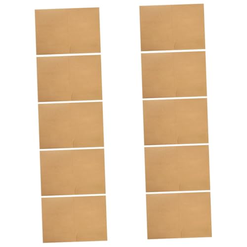 Lurrose 10 Stück Kraftpapier Ordner Robuste und Stilvolle Präsentationsmappen mit Einsteckfach für Büro und Schule für Dokumentenorganisation und Aufbewahrung Lurrose 10 Stück Kraftpapier Ordner Robuste und Stilvolle Präsentationsmappen mit Einsteckfach für Büro und Schule für Dokumentenorganisation und Aufbewahrung von Lurrose