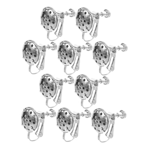Lurrose 10 Stück Ohrring Haken Metall Ohrhaken für Schmuckherstellung Zubehör Runde Netz Design Diy Ohrschmuck mit Polierter Oberfläche Vielseitig für Lurrose 10 Stück Ohrring Haken Metall Ohrhaken für Schmuckherstellung Zubehör Runde Netz Design Diy Ohrschmuck mit Polierter Oberfläche Vielseitig für von Lurrose