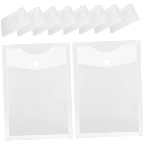 Lurrose 10 Stück Scrapbook-Aufbewahrungstasche aus Pappe storage boxes aufbwahrungs-box Dokumentenhalter document holder farbig Schreibwaren briefumschläge Aktentasche Dokumentenmappen von Lurrose