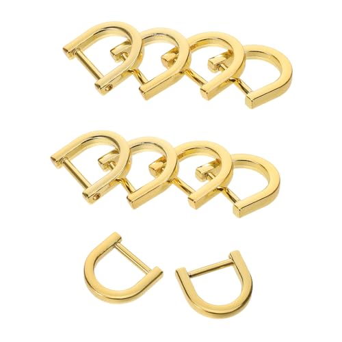 Lurrose 10 Stück Teiliges D Ringe Robustem Zinklegierungsmaterial Langlebige Schraubverschluss Ringöse für Geldbörsen Vielseitig Einsetzbar für Diy Taschen Einfache und Schnelle Lurrose 10 Stück Teiliges D Ringe Robustem Zinklegierungsmaterial Langlebige Schraubverschluss Ringöse für Geldbörsen Vielseitig Einsetzbar für Diy Taschen Einfache und Schnelle von Lurrose