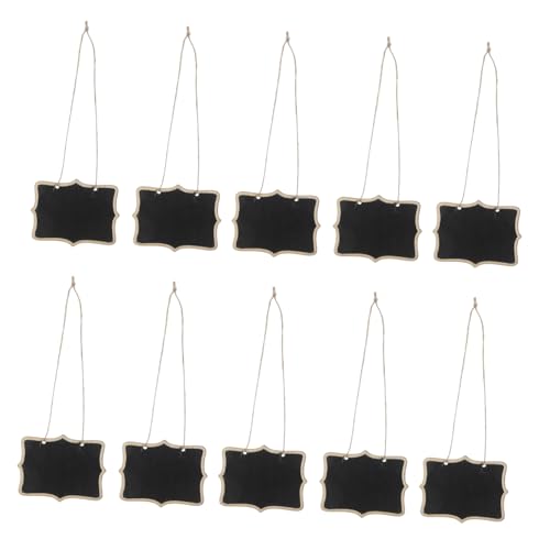 Lurrose 10 Stück Teiliges Doppelseitige Mini Holz Kreidetafeln mit Aufhängeband Kleine Beschreibbare Tafelschilder für Küche Garten Party Vielseitige Dekoration und Preisauszeichnung Lurrose 10 Stück Teiliges Doppelseitige Mini Holz Kreidetafeln mit Aufhängeband Kleine Beschreibbare Tafelschilder für Küche Garten Party Vielseitige Dekoration und Preisauszeichnung von Lurrose
