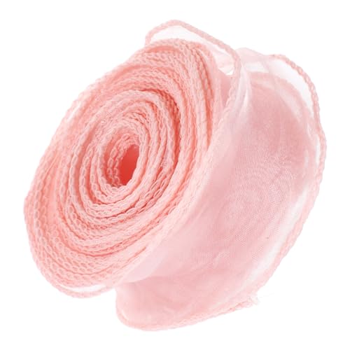 Lurrose 10 Stück Teiliges Geschenkband Altrosa Dekoratives Schleifenband für Blumensträuße und Geschenkverpackungen Strapazierfähig Irisierend Vielseitig für DIY Deko und Festtagsanlässe von Lurrose