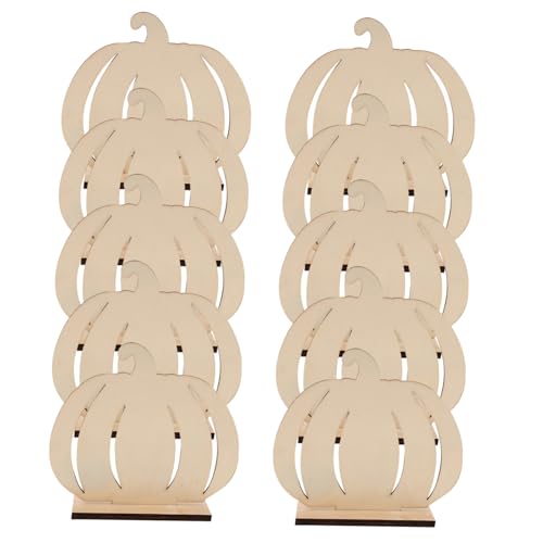 Lurrose 10 Stück Teiliges Holz-pumpkins zum Bemalen Nachhaltige Herbstdekoration Leichte Mini-kürbisse für Halloween Thanksgiving-tischdeko DIY Kreative Herbstgestaltung Lurrose 10 Stück Teiliges Holz-pumpkins zum Bemalen Nachhaltige Herbstdekoration Leichte Mini-kürbisse für Halloween Thanksgiving-tischdeko DIY Kreative Herbstgestaltung von Lurrose