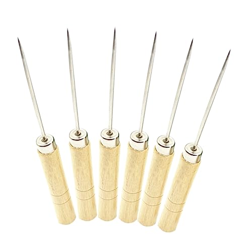 Lurrose 10 Stück Teiliges Holzgriff Scriber Nadel Werkzeug für Papierquilling und Dekoration Vielseitig Einsetzbar für Kunsthandwerk und Details für Bastelprojekte Lurrose 10 Stück Teiliges Holzgriff Scriber Nadel Werkzeug für Papierquilling und Dekoration Vielseitig Einsetzbar für Kunsthandwerk und Details für Bastelprojekte von Lurrose