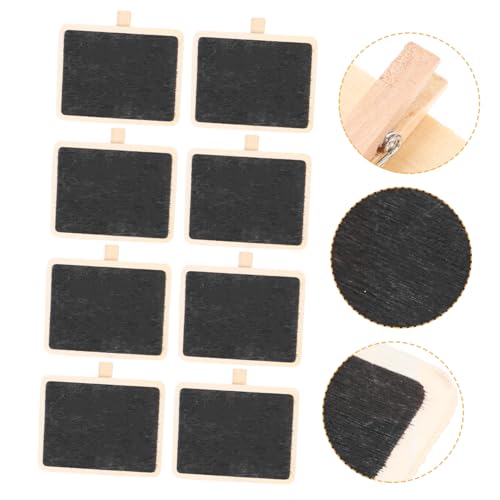Lurrose 10 Stück Teiliges Mini Kreidetafel mit Holzclips Kleine Beschreibbare Memo Tafeln für Fotos Nachrichten und Notizen Kreative DIY Schreibtisch Organizer für Büro und Zuhause Lurrose 10 Stück Teiliges Mini Kreidetafel mit Holzclips Kleine Beschreibbare Memo Tafeln für Fotos Nachrichten und Notizen Kreative DIY Schreibtisch Organizer für Büro und Zuhause von Lurrose