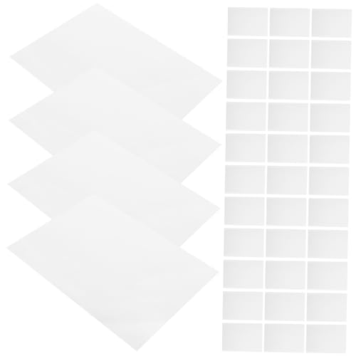 Lurrose 100 Blatt hochglänzendes Fotopapier druckbar Druckerpapier aufkleberpapier glossy paper fotodruckpapier Klebepapier Fotopapiere für den täglichen Gebrauch Fotodrucker Weiß von Lurrose