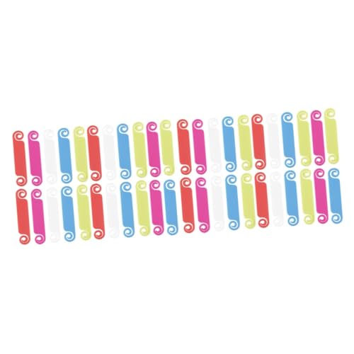 Lurrose 100 Stk Drahtidentifikation Drahtetiketten Kabelanhänger Mehrfarbige Kabeletiketten Schreiben Sie Auf Kabeletiketten Farbige Etiketten Kabelmanagement-tags Kabel-id-tags von Lurrose