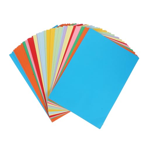 Lurrose 100 Stück Buntpapier für Kinderhandwerk Dickes Farbiges Origami Papier für Zeichnen Drucken und Diy Projekte Farben Verstärkt für Schule und Zuhause Lurrose 100 Stück Buntpapier für Kinderhandwerk Dickes Farbiges Origami Papier für Zeichnen Drucken und Diy Projekte Farben Verstärkt für Schule und Zuhause von Lurrose