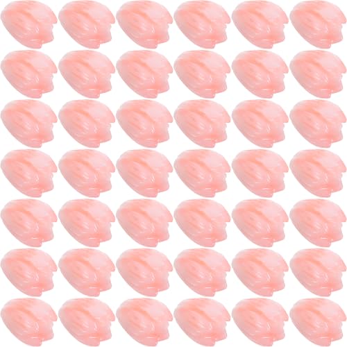 Lurrose 100 Stück DIY 3D geschnitzte Jasminblütenperlen Koralle lose Perlen für die Schmuckherstellung Halskette Armband und Bastelbedarf Lurrose 100 Stück DIY 3D geschnitzte Jasminblütenperlen Koralle lose Perlen für die Schmuckherstellung Halskette Armband und Bastelbedarf von Lurrose