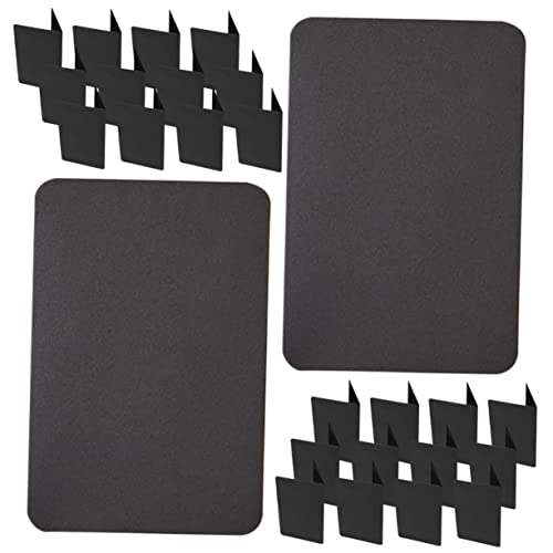 Lurrose 100 Stück Grußkarten Masse Geburtstag leer alle Karteikarten Schüttgut Ort letter paper gehrungswinkel einladungskarten Party-Nachrichtenkarten Nachricht Kraftkarten Papier Black von Lurrose
