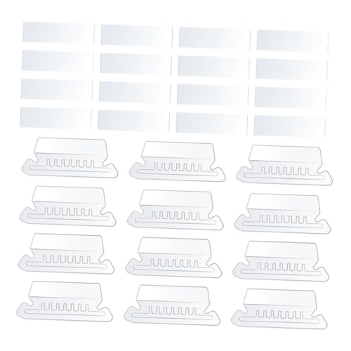 Lurrose 100 Stück Hängende Ordneretiketten aus PVC Bedruckbare und Ablösbare Beschriftungen für Aktenordner für Büro Hotel und Archivierung Lurrose 100 Stück Hängende Ordneretiketten aus PVC Bedruckbare und Ablösbare Beschriftungen für Aktenordner für Büro Hotel und Archivierung von Lurrose