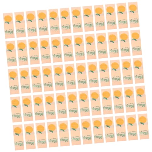 Lurrose 100 Stück Handwerk-Tag Etikett individuelle Stoffanhänger Kappendekorationen shoes caps the hat DIY-Dekorationen shoe charms die hatd DIY-Zubehör von Lurrose