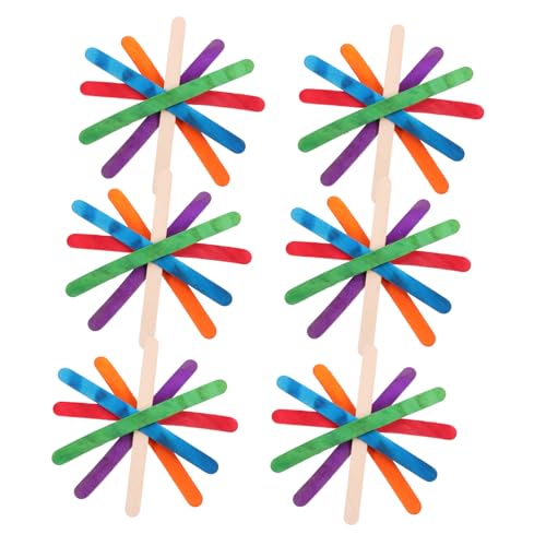 Lurrose 100 Stück Holz Craft Sticks für Bunte Diy Eisstäbchen Natürliche und Farbige Holzstäbchen für Kreative Bastelprojekte und Splinterfrei Lurrose 100 Stück Holz Craft Sticks für Bunte Diy Eisstäbchen Natürliche und Farbige Holzstäbchen für Kreative Bastelprojekte und Splinterfrei von Lurrose