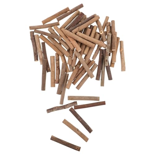 Lurrose 100 Stück Holzscheite zum Basteln, 9,9 cm lang, natürliche Zweige, Mini-Bastelstäbe für Heimwerker, rustikale Heimdekoration, Schulprojekte, Basteln, Vasenfüller Lurrose 100 Stück Holzscheite zum Basteln, 9,9 cm lang, natürliche Zweige, Mini-Bastelstäbe für Heimwerker, rustikale Heimdekoration, Schulprojekte, Basteln, Vasenfüller von Lurrose