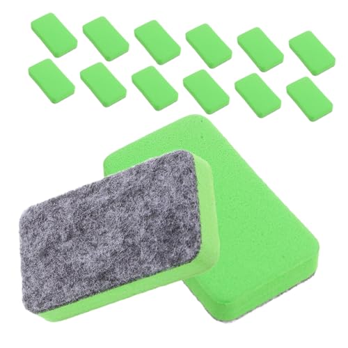 Lurrose 100 Stück Mini Whiteboard Radiergummi Kompakter Trockenlöscher mit Grünem Filz für Whiteboards Tafeln und Kreidetafeln Robustes Reinigungstool für Lehrer Schüler und Büro Tragbar Lurrose 100 Stück Mini Whiteboard Radiergummi Kompakter Trockenlöscher mit Grünem Filz für Whiteboards Tafeln und Kreidetafeln Robustes Reinigungstool für Lehrer Schüler und Büro Tragbar von Lurrose