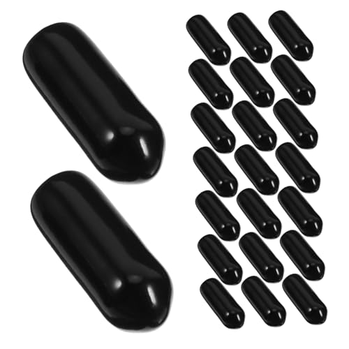Lurrose 100 Stück PVC Schraubenschutzkappen Flexible Endkappen für Elektrische Drähte Gummispitzen Installieren Vielseitig Einsetzbar für Haushalte und Industrie Lurrose 100 Stück PVC Schraubenschutzkappen Flexible Endkappen für Elektrische Drähte Gummispitzen Installieren Vielseitig Einsetzbar für Haushalte und Industrie von Lurrose