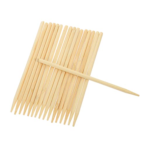 Lurrose 100 Stück Teiliges Holz Stylus Stifte zum Kratzen für Natürliche Holzstifte ohne Grat Langlebige Kratzstifte für Kreative Bastelprojekte und DIY Kunst für Jugendliche und Lehrer von Lurrose