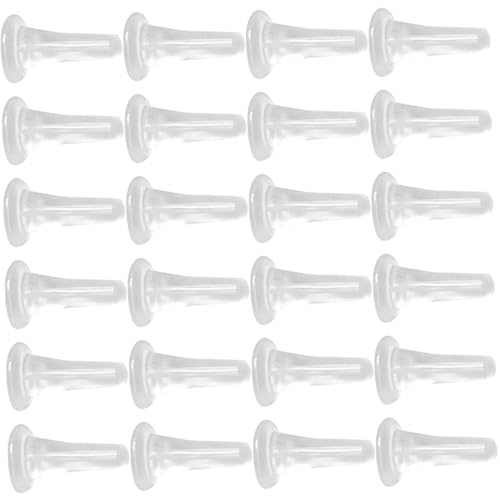 Lurrose 100 Stück Teiliges Transparente Weiche Hautfreundliche Plastik ohrstecker verschlüsse für Ohrstecker Sichere Allergiearme Ohrstöpsel für DIY Schmuckherstellung Lurrose 100 Stück Teiliges Transparente Weiche Hautfreundliche Plastik ohrstecker verschlüsse für Ohrstecker Sichere Allergiearme Ohrstöpsel für DIY Schmuckherstellung von Lurrose