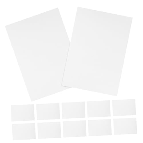 Lurrose 100 Stück Weiße Schaumstoffplatten Set Dicke Bastelpapier Druckmaterial Für Scrapbooking Printmaking DIY Kunstprojekte Im Klassenzimmer Lurrose 100 Stück Weiße Schaumstoffplatten Set Dicke Bastelpapier Druckmaterial Für Scrapbooking Printmaking DIY Kunstprojekte Im Klassenzimmer von Lurrose