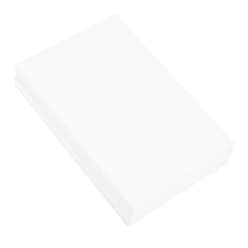 Lurrose 100 Stück Weißer Karton Einladungskarten Weiße Blankokarten Kratzpapier Notizblock Notizkarten Einladungskarton Schreibwarenbedarf Doppelseitige Karteikarten Weißes Lurrose 100 Stück Weißer Karton Einladungskarten Weiße Blankokarten Kratzpapier Notizblock Notizkarten Einladungskarton Schreibwarenbedarf Doppelseitige Karteikarten Weißes von Lurrose