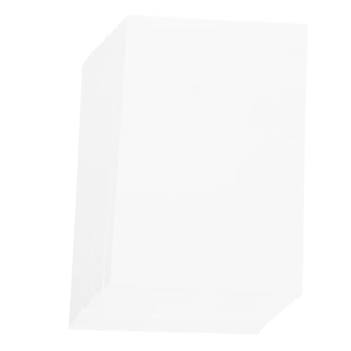 Lurrose 100 Stück Weißer Karton Postkarten-aquarellpapier Begrüßungskarte Rezeptkarten Zum Ausdrucken Malenpapier Einfache Karten Notizbilder Schwerkartenbestand Tischkarten Schmierpapier Lurrose 100 Stück Weißer Karton Postkarten-aquarellpapier Begrüßungskarte Rezeptkarten Zum Ausdrucken Malenpapier Einfache Karten Notizbilder Schwerkartenbestand Tischkarten Schmierpapier von Lurrose