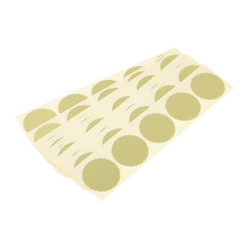 Lurrose 100 Stück Zahnradform Geprägte Aufkleber Siegeletiketten Für Notarstempel Personalisiert Lurrose 100 Stück Zahnradform Geprägte Aufkleber Siegeletiketten Für Notarstempel Personalisiert von Lurrose