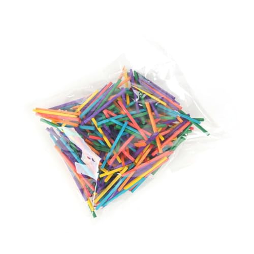 Lurrose 1000 Stück Bunte Holzstäbchen für Farbige Streichhölzer Holz für Modellbau Basteln und Kreative Projekte Diy Bastelmaterial für Mädchen und Jungen Lurrose 1000 Stück Bunte Holzstäbchen für Farbige Streichhölzer Holz für Modellbau Basteln und Kreative Projekte Diy Bastelmaterial für Mädchen und Jungen von Lurrose