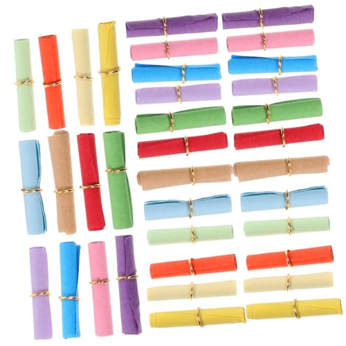 Lurrose 100St fliegendes Wunschpapier kleine Papierrollen Weihnachtsdekorationen Ornament Schriftrollen Dekorationen Papierrollen zum Schreiben Jahrgang Schreibwaren dekoratives Papier Lurrose 100St fliegendes Wunschpapier kleine Papierrollen Weihnachtsdekorationen Ornament Schriftrollen Dekorationen Papierrollen zum Schreiben Jahrgang Schreibwaren dekoratives Papier von Lurrose