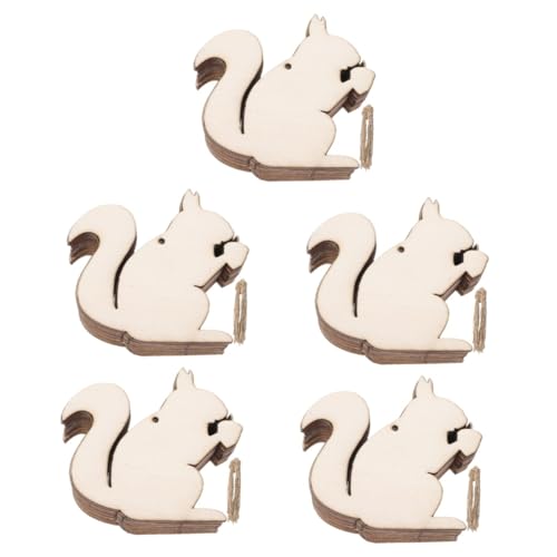 Lurrose 100stücke Unbeschichtete Holzfiguren Eichhörnchenform Holzhandwerk Natürliche Deko Für Weihnachten Hochzeiten Und Geburtstagsfeiern Für Kreative Bastelprojekte Und Emotionale Lurrose 100stücke Unbeschichtete Holzfiguren Eichhörnchenform Holzhandwerk Natürliche Deko Für Weihnachten Hochzeiten Und Geburtstagsfeiern Für Kreative Bastelprojekte Und Emotionale von Lurrose
