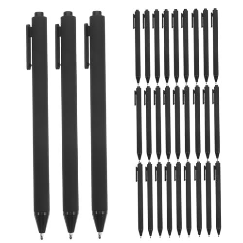Lurrose 108 Stück Teiliges Schwarze Nachfüllbare Büro-gelstifte Schnelltrocknend Fadenbeständige Tinte Glattes Schreiben Praktische und Stylische Kugelschreiber für Schüler Lehrer und Lurrose 108 Stück Teiliges Schwarze Nachfüllbare Büro-gelstifte Schnelltrocknend Fadenbeständige Tinte Glattes Schreiben Praktische und Stylische Kugelschreiber für Schüler Lehrer und von Lurrose