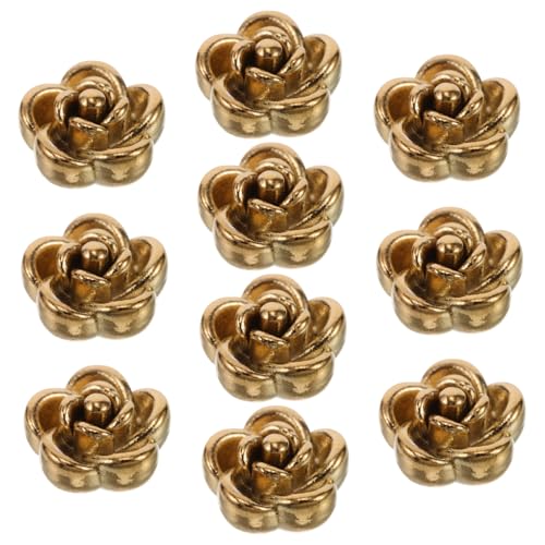 Lurrose 10Stücke Metallperlen für DIY Schmuck Hochwertige Spacer Beads für Armbänder und Vielseitige Schmuckkomponenten für Kreative Projekte Lurrose 10Stücke Metallperlen für DIY Schmuck Hochwertige Spacer Beads für Armbänder und Vielseitige Schmuckkomponenten für Kreative Projekte von Lurrose