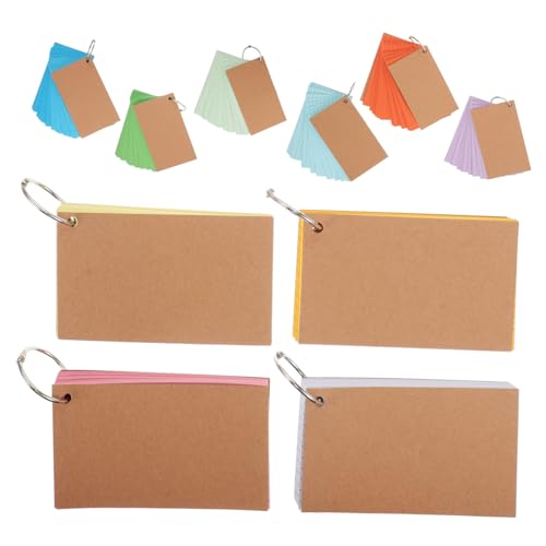 Lurrose 10pcs Paper Cover Study Tribünenkarten Doppelseitige Diy-karteikarten Für Arbeitsstudenten Und Besprechungen Tragbare Karteikarten Lurrose 10pcs Paper Cover Study Tribünenkarten Doppelseitige Diy-karteikarten Für Arbeitsstudenten Und Besprechungen Tragbare Karteikarten von Lurrose