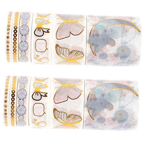 Lurrose 12 Rollen Set Taschenband Scrapbooking Washi Tape Washi-tape-aufkleber Scrapbook- Diy Klebeband Aufkleber Zum Basteln Ästhetisches Washi-tape Mehrzweck-washi-tape Papier Lurrose 12 Rollen Set Taschenband Scrapbooking Washi Tape Washi-tape-aufkleber Scrapbook- Diy Klebeband Aufkleber Zum Basteln Ästhetisches Washi-tape Mehrzweck-washi-tape Papier von Lurrose