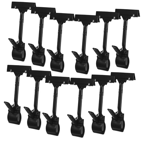Lurrose 12 Stück Clip für Produktschilder aus Kunststoff Zeichen Schuhregal verstellwinkel Schaufensterdekoration das Etikett kleiderständer Etikettenhalterklemme Preisschildhalter Plastik Lurrose 12 Stück Clip für Produktschilder aus Kunststoff Zeichen Schuhregal verstellwinkel Schaufensterdekoration das Etikett kleiderständer Etikettenhalterklemme Preisschildhalter Plastik von Lurrose