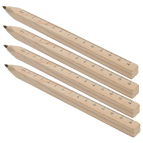 Lurrose 12 Stück Kugelschreiber Aus Massivholz Holzstifte Signaturstift Textmarker Exekutive -kugelschreiber Holz Stifte Stift Aus Naturholz Abbaubarer Marker Bau-kugelschreiber von Lurrose