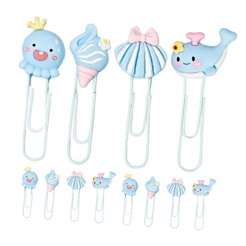 Lurrose 12 Stück Marine Animal Paper Clip Süße Lesezeichen Süße Notizclips Dateinotizclips Oktopus-lesezeichen Neuartige Büroklammern Lesezeichen Für Kinderlesezeichen Jungen Metall Lurrose 12 Stück Marine Animal Paper Clip Süße Lesezeichen Süße Notizclips Dateinotizclips Oktopus-lesezeichen Neuartige Büroklammern Lesezeichen Für Kinderlesezeichen Jungen Metall von Lurrose