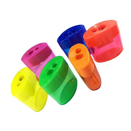 Lurrose 12 Stück Teiliges Bleistiftspitzer mit Löchern und Abfallbehälter Kreative Schulstationery für Zufällige Farben für Geburtstagsgeschenke und Schulanfang Zufällige Zufällige Farbe Lurrose 12 Stück Teiliges Bleistiftspitzer mit Löchern und Abfallbehälter Kreative Schulstationery für Zufällige Farben für Geburtstagsgeschenke und Schulanfang Zufällige Zufällige Farbe von Lurrose