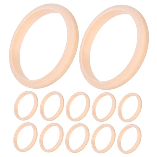 Lurrose 12 Stück Teiliges Naturbelassene Glatte Holzbügelringe Breit Innendurchmesser Außendurchmesser Unbemalte Holzarmbänder Diy Schmuckanhänger Bastelringe für Personalisierte Armbänder Lurrose 12 Stück Teiliges Naturbelassene Glatte Holzbügelringe Breit Innendurchmesser Außendurchmesser Unbemalte Holzarmbänder Diy Schmuckanhänger Bastelringe für Personalisierte Armbänder von Lurrose
