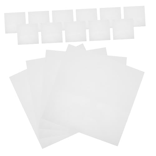 Lurrose 15 Blatt Leere Schablonenschnitte bastelmaterial schablonen aus kunststoff quadratische leere Schablonenvorlage leeres Schablonenmaterial Schneidemaschine Matte das Haustier Weiß Lurrose 15 Blatt Leere Schablonenschnitte bastelmaterial schablonen aus kunststoff quadratische leere Schablonenvorlage leeres Schablonenmaterial Schneidemaschine Matte das Haustier Weiß von Lurrose