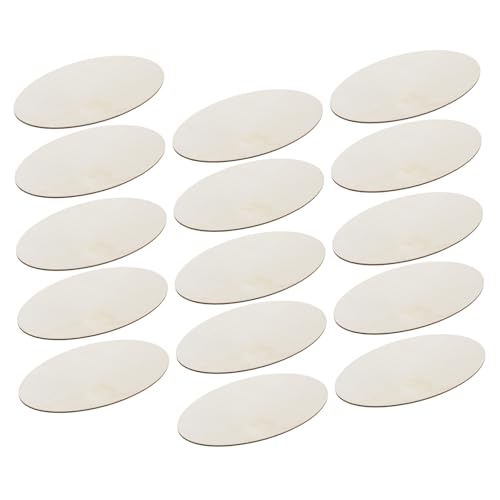 Lurrose 15 Stück Graffiti Bemalt Holzstücke Basswood Panels Dünnes Holzbrett Lindenholzbrett Basswood Stock Holzspan Naturholzpaneele Unvollendeter Holzsperrholz Beige Hölzern von Lurrose