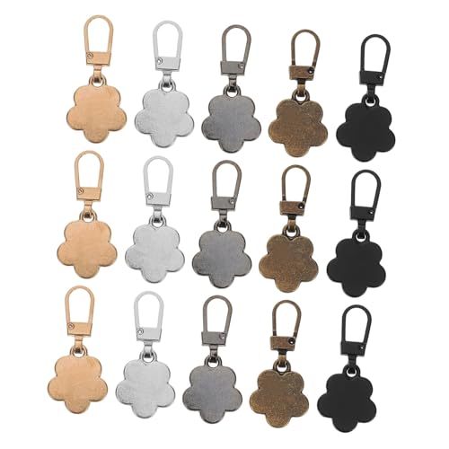 Lurrose 15 Stück Teiliges Metall Zipper Pull Replacement mit Abnehmbarem Zipper Slider Kompatibel für Taschen Schuhe Kleidung Langlebig Einfach zu Montieren Vielseitig für Diy Reparaturen Lurrose 15 Stück Teiliges Metall Zipper Pull Replacement mit Abnehmbarem Zipper Slider Kompatibel für Taschen Schuhe Kleidung Langlebig Einfach zu Montieren Vielseitig für Diy Reparaturen von Lurrose