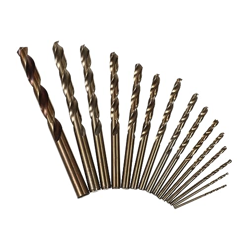 Lurrose 15 Teiliges Bohrerset Für Metall Betonbohrer Gehärteter Schlüssel Schwere Metrische Bohrer Für Metall Bohrer Set Metallbohrer Selbstzentrierender Bohrer Stahl Lurrose 15 Teiliges Bohrerset Für Metall Betonbohrer Gehärteter Schlüssel Schwere Metrische Bohrer Für Metall Bohrer Set Metallbohrer Selbstzentrierender Bohrer Stahl von Lurrose