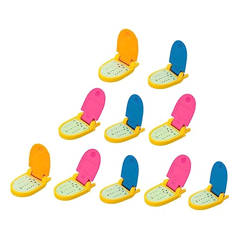 Lurrose 16 Stück Radiergummi tragbare Mini-Radierer Kindergummis Mini-Cartoon-Radierer Kindergäuer von Lurrose