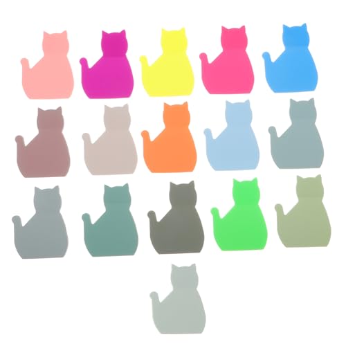 Lurrose 16 Stück Teiliges Katzenförmige Haftnotizen Bunte Notizblätter für Büro Schule Zuhause Kawaii Katze Schreibwaren mit Charmantem Design Lurrose 16 Stück Teiliges Katzenförmige Haftnotizen Bunte Notizblätter für Büro Schule Zuhause Kawaii Katze Schreibwaren mit Charmantem Design von Lurrose