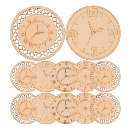 Lurrose 16 Stück Unvollendete Holzscheiben für DIY Uhr Bastelset Holzschnitt Ziffernblatt für Malen und Dekorieren Naturholz Leicht für Kunsthandwerk und Kreative Projekte Lurrose 16 Stück Unvollendete Holzscheiben für DIY Uhr Bastelset Holzschnitt Ziffernblatt für Malen und Dekorieren Naturholz Leicht für Kunsthandwerk und Kreative Projekte von Lurrose