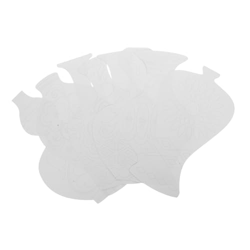 Lurrose 16 Stück Vase Förmige Malvorlagen Dickem Papier für Chinesische Diy Stencils für Graffiti Zeichnen und Kreative Projekte zur Home Decor von Lurrose