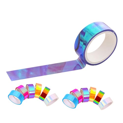 Lurrose 18 Stück Teiliges Washi Tape mit Farbverlaufendem Wasserfestem Klebeband Buntes Masking Tape für Scrapbooking Journaling DIY Basteln Kreative Kunstprojekte Vielseitig Einsetzbar Lurrose 18 Stück Teiliges Washi Tape mit Farbverlaufendem Wasserfestem Klebeband Buntes Masking Tape für Scrapbooking Journaling DIY Basteln Kreative Kunstprojekte Vielseitig Einsetzbar von Lurrose