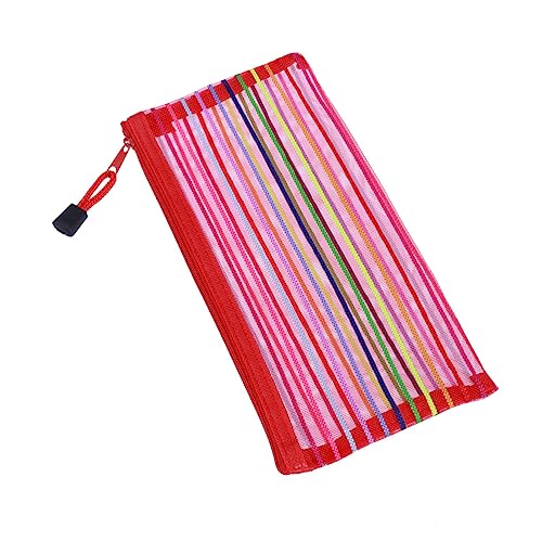 Lurrose 18Stücke Farbenfrohe Büromaterial Mesh Reißverschluss Aktentasche Wasserdichtes Federmäppchen Für Büro Und Schulbedarf Lurrose 18Stücke Farbenfrohe Büromaterial Mesh Reißverschluss Aktentasche Wasserdichtes Federmäppchen Für Büro Und Schulbedarf von Lurrose
